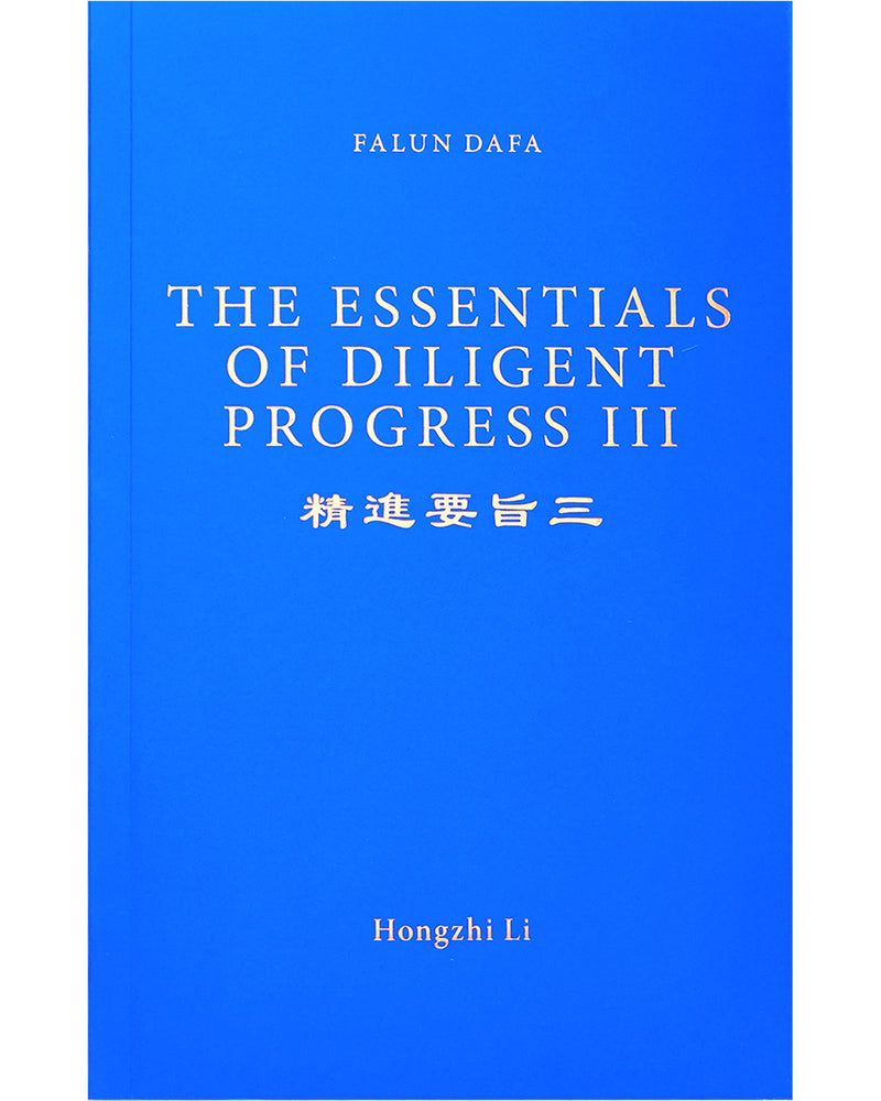 The Essentials of Diligent Progress III (in English)